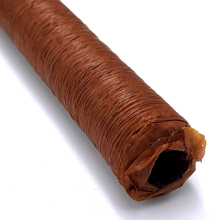 Колагенова оболонка для сосисок калібр 21 мм колір копчення Гофрована 15 м 1 шт.