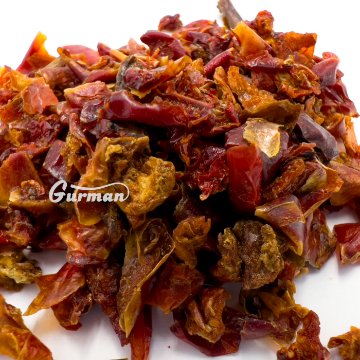 Паприка красная резаная копченая 3х3